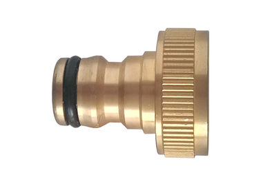 Brass Quick Connect Water Hose Fittings , Female Garden Hose Quick Connect